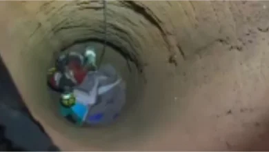 A mulher caiu dentro da cisterna que fica em sua residência e foi salva graças ao seu cachorro