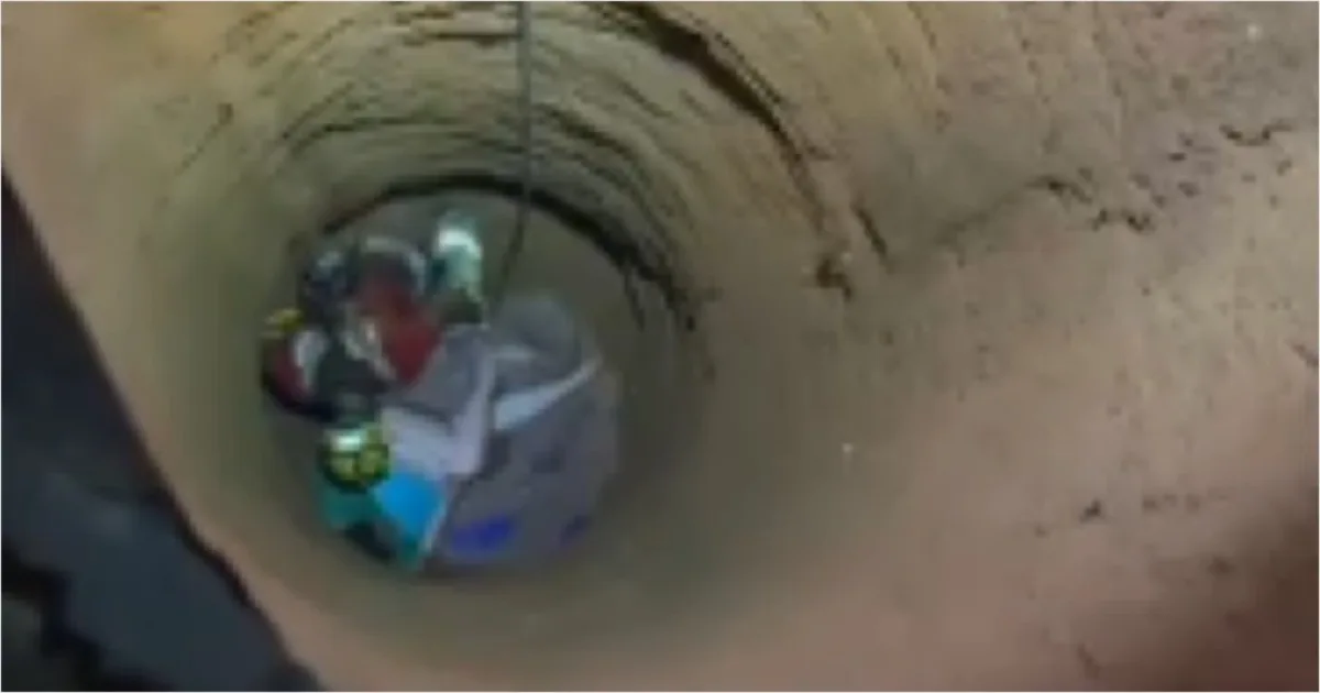 A mulher caiu dentro da cisterna que fica em sua residência e foi salva graças ao seu cachorro 1 A mulher caiu dentro da cisterna que fica em sua residência e foi salva graças ao seu cachorro