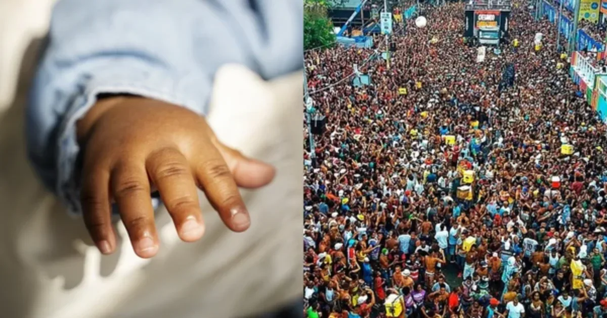 Absurdo na Folia: Pais brigam e deixam bebê de apenas 1 mês sozinho no Carnaval de Salvador