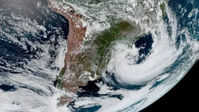 Alerta máximo! Ciclone pode provocar 200 mm de chuva até domingo