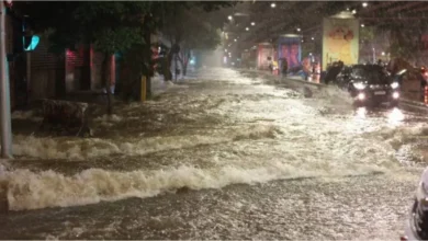 As chuvas continuam castigando São Paulo e uma mulher morreu ao ser arrastada pela enxurrada