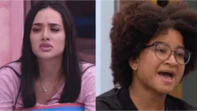 BBB26: Jordana disse que foi empurrada por Milena no reality da Globo