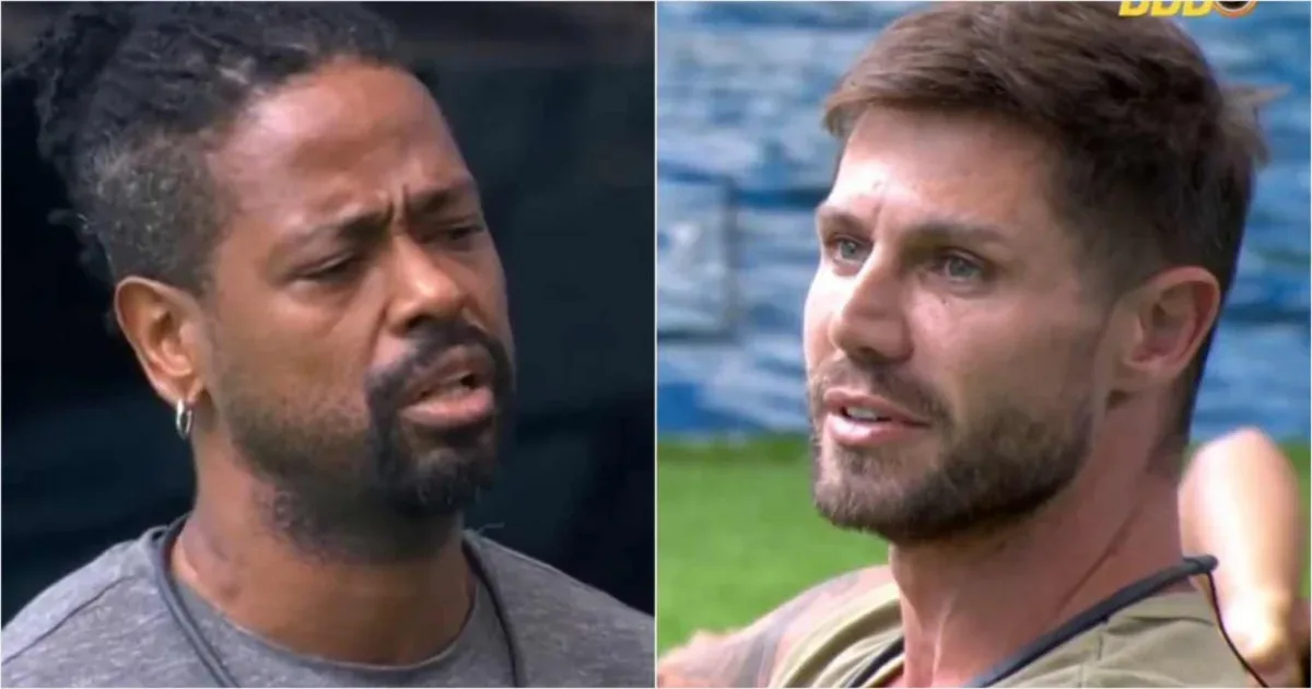 BBB26: Leandro e Jonas discutem feio por causa de estalecas 1 BBB26: Leandro e Jonas discutem feio por causa de estalecas