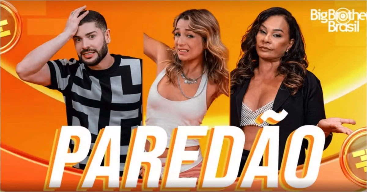 BBB26: mais três participantes se enfrentam no 5º paredão e público decide quem sai
