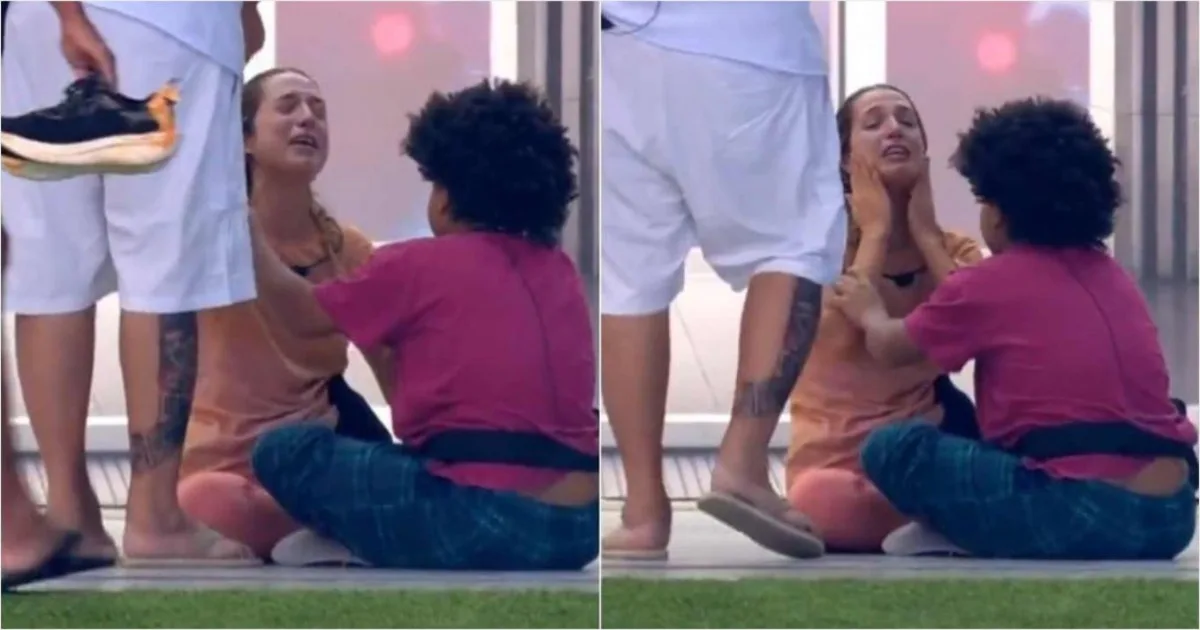 BBB26: Samira foi eliminada da Prova do Líder e ficou aos prantos