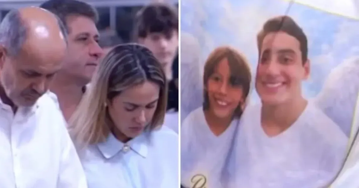 Comovente: Veja como foi a missa de 7º dia das crianças vítimas da tragédia familiar em Goiás