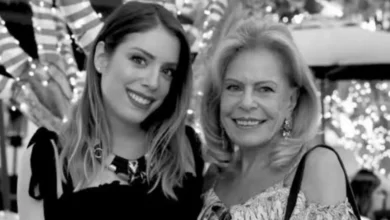 Filha de Roberto Justus lamenta morte da avó materna