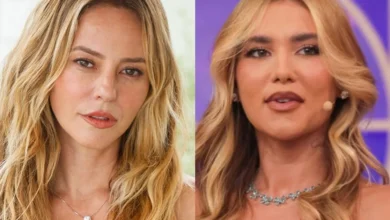 Foi essa atitude que Paolla Oliveira fez com Virgínia enquanto desfilava na Sapucaí