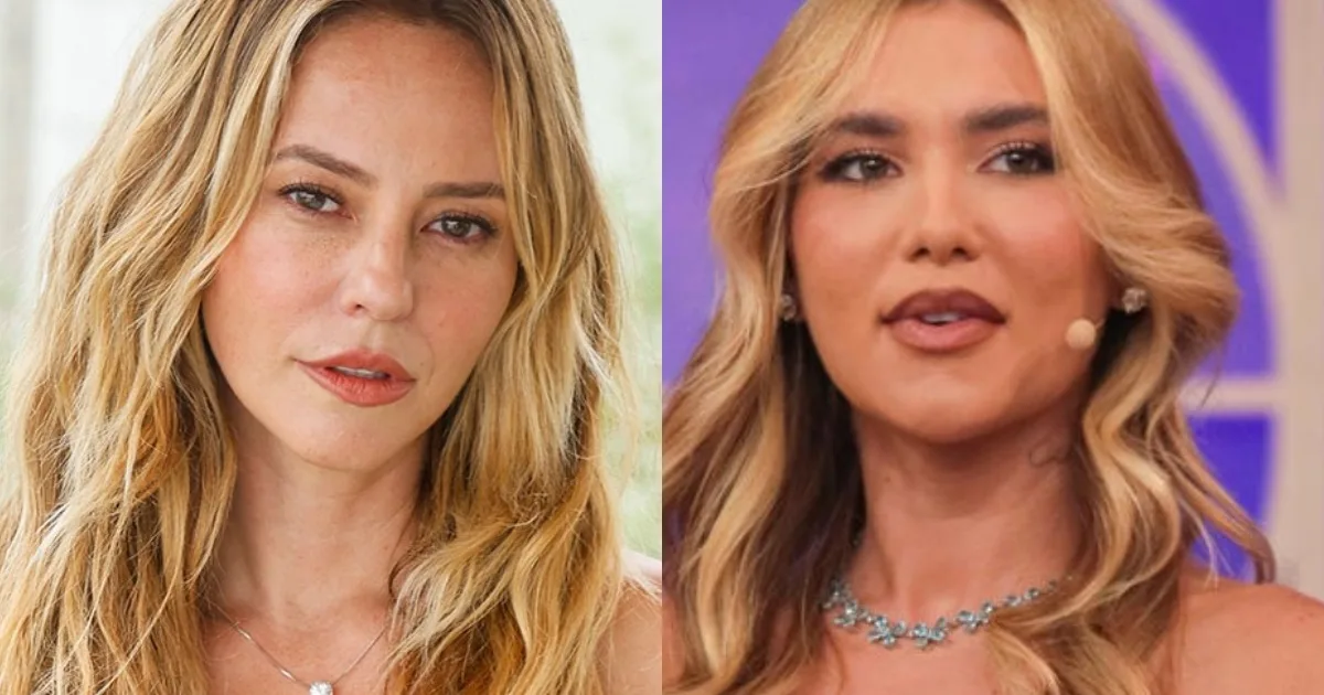 Foi essa atitude que Paolla Oliveira fez com Virgínia enquanto desfilava na Sapucaí