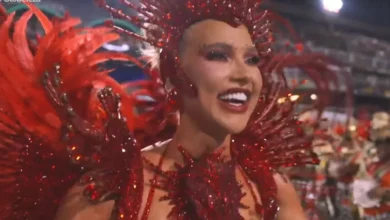 Foi isso que aconteceu com a Virgínia durante desfile na Sapucaí