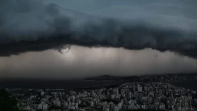 Perigo: Temporais com chuva de 100 mm e ventos de 100 km/h atingem 20 estados