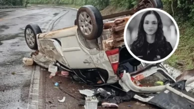 Quem era a jovem que morreu após carro capotar na BR-153
