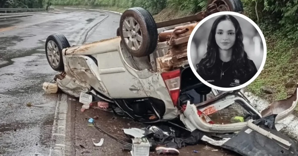 Quem era a jovem que morreu após carro capotar na BR-153