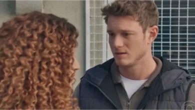 Três Graças: Leonardo revelará alguns segredos da fundação, deixando a vida do pai pra lá de complicada