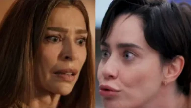 Três Graças: Samira apanha de Arminda após revelar que Raul é seu filho