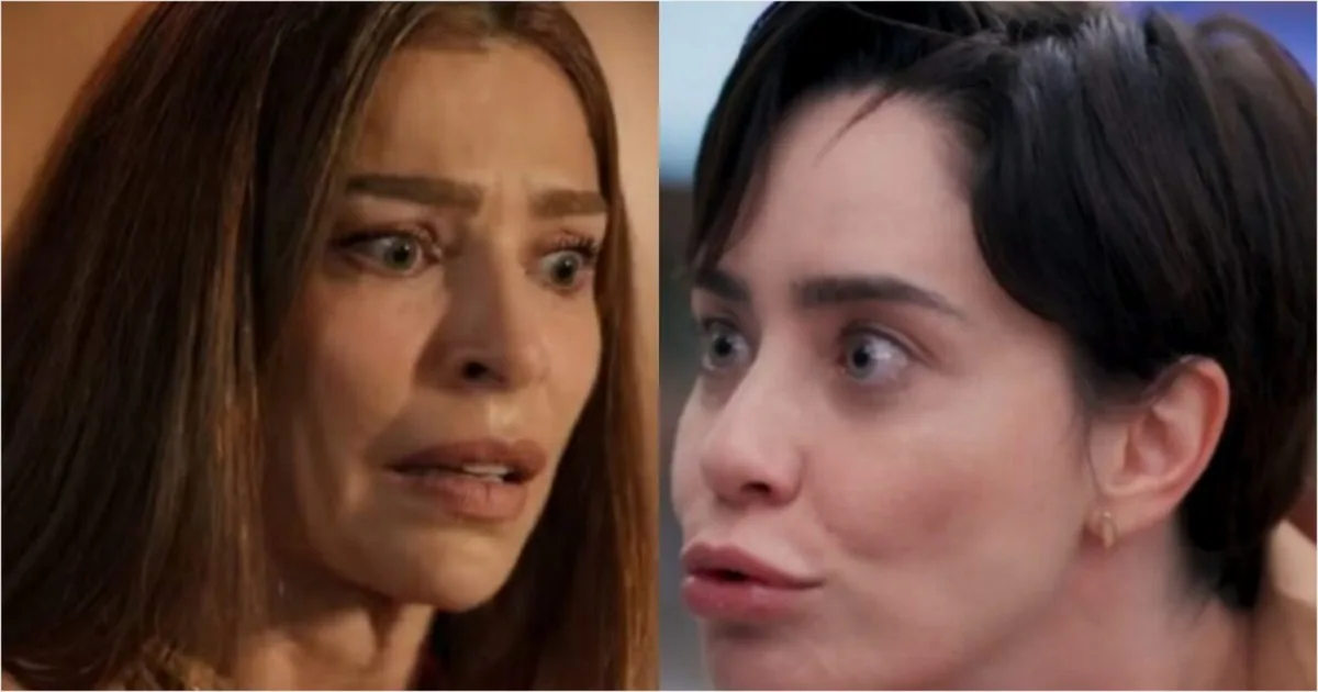 Três Graças: Samira apanha de Arminda após revelar que Raul é seu filho