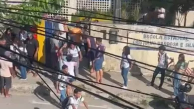 Aluno deixa três meninas feridas em escola de Pernambuco