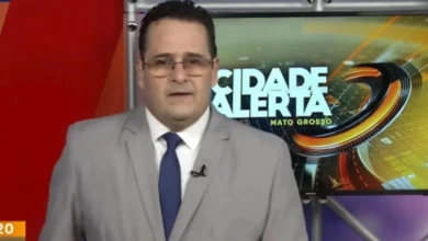 Apresentador passa mal ao vivo durante telejornal e deixa bancada às pressas em Mato Grosso
