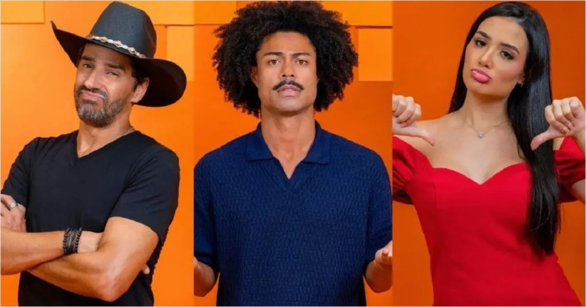 BBB26: enquete revela quem está na frente neste paredão falso 1 BBB26: enquete revela quem está na frente neste paredão falso