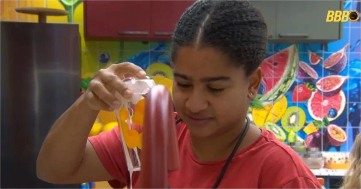BBB26: Milena sujou a cozinha do VIP como forma de se vingar da dupla vencedora da Prova do Líder