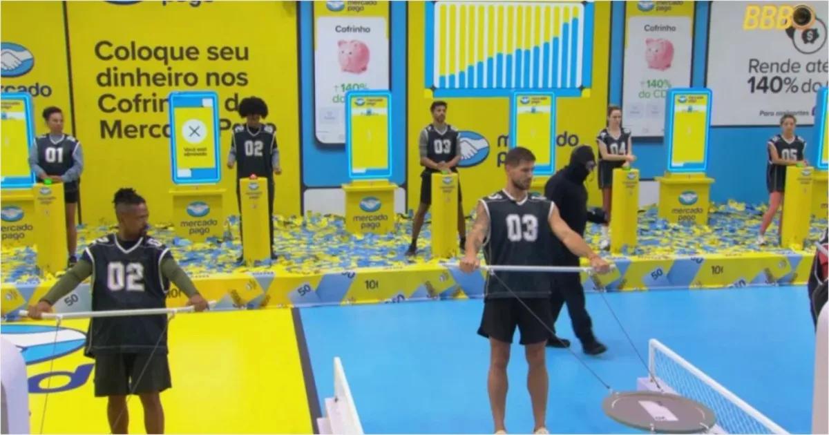 BBB26: Prova do Líder durou 14 horas e dupla comemorou a vitória