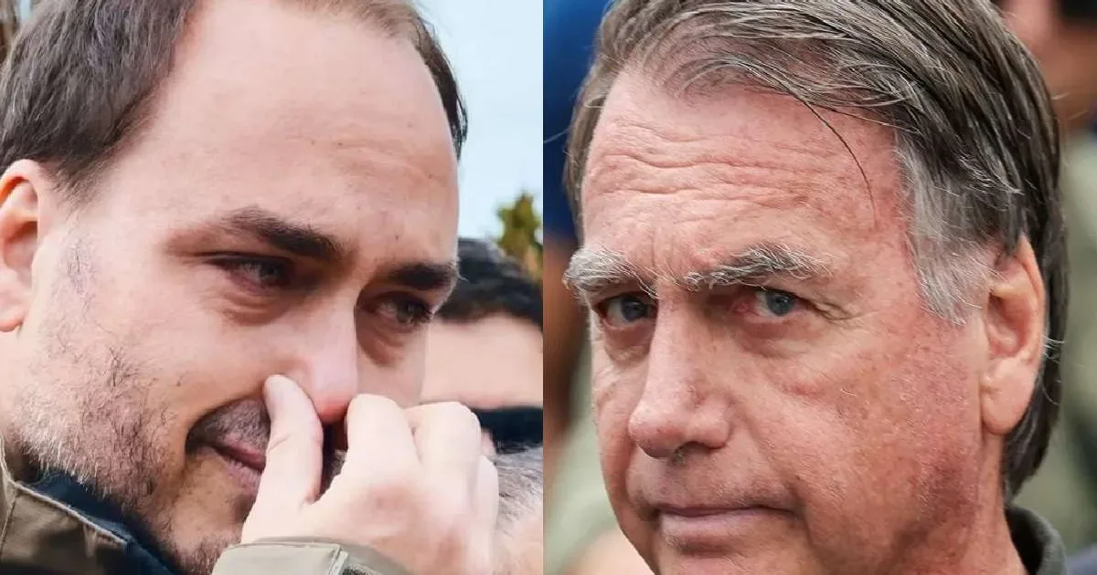 Carlos Bolsonaro peita Moraes ao publicar imagem inédita do pai internado