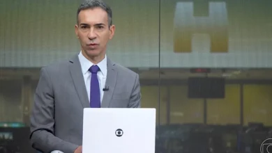 César Tralli surge em Plantão da Globo e comunica morte