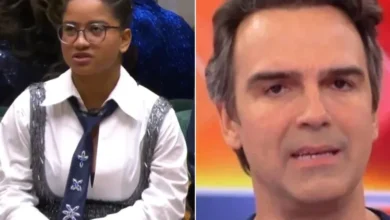 Clima Pesado: Tadeu Schmidt rebate Milena ao vivo após sister cruzar linha perigosa no reality 2 Clima Pesado: Tadeu Schmidt rebate Milena ao vivo após sister cruzar linha perigosa no reality