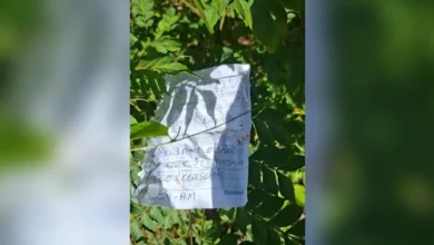 Corpo é encontrado com bilhete do CV portando horrendo recado 2 Corpo é encontrado com bilhete do CV e recado macabro