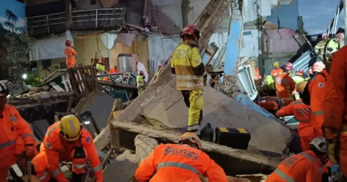 Desabamento de imóvel causa mortes; atualização sobre