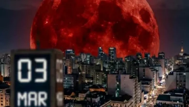 Eclipse lunar total desta terça transforma a Lua de Sangue em espetáculo visível no Brasil 3 Eclipse lunar total desta terça transforma a Lua de Sangue em espetáculo visível no Brasil