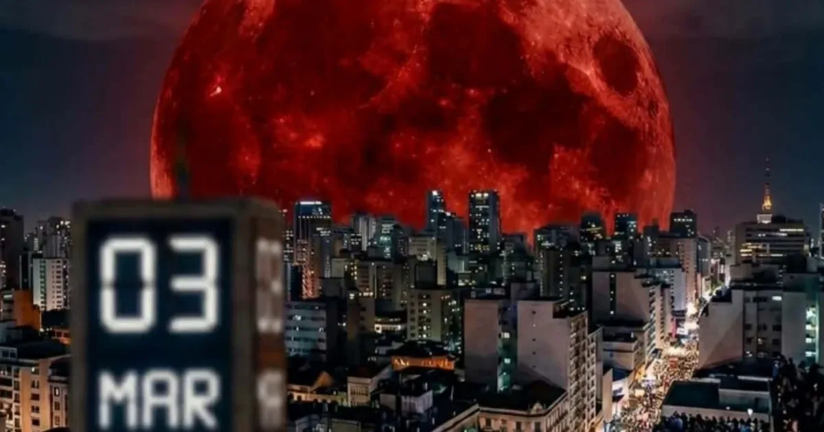 Eclipse lunar total desta terça transforma a Lua de Sangue em espetáculo visível no Brasil 1 Eclipse lunar total desta terça transforma a Lua de Sangue em espetáculo visível no Brasil