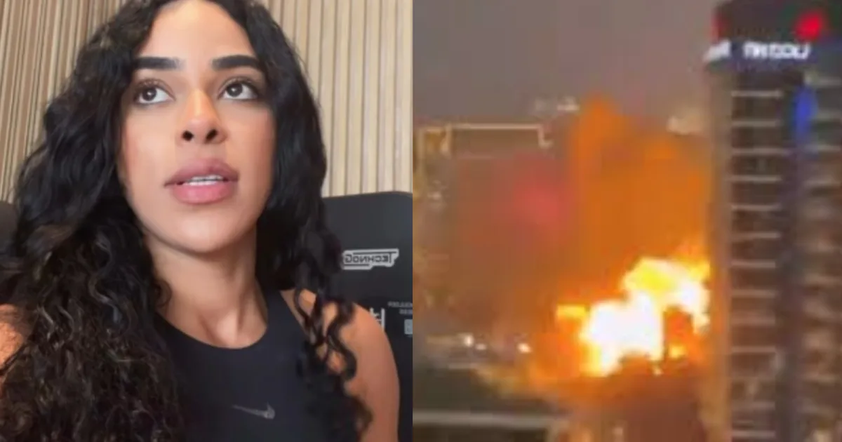 Ex-BBB relata tensão em Dubai: “Fui surpreendida pela guerra” 1 Ex-BBB relata tensão em Dubai: “Fui surpreendida pela guerra”