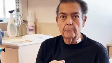 Faustão reaparece em público após transplantes e chama atenção