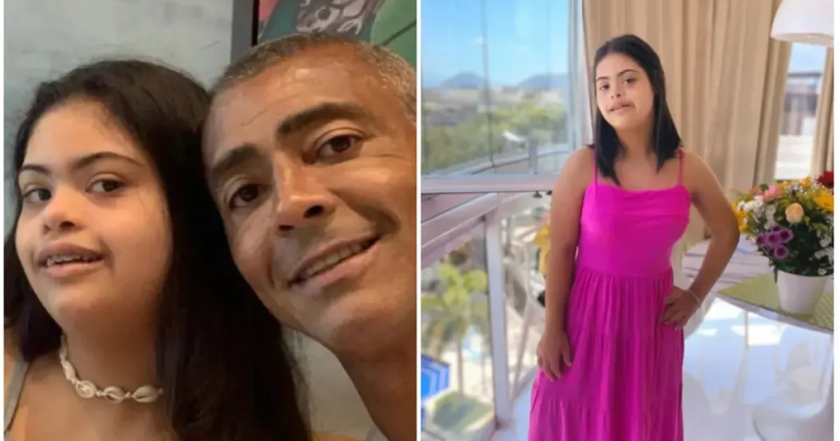 Filha caçula de Romário, Ivy Faria, ganha declaração pública