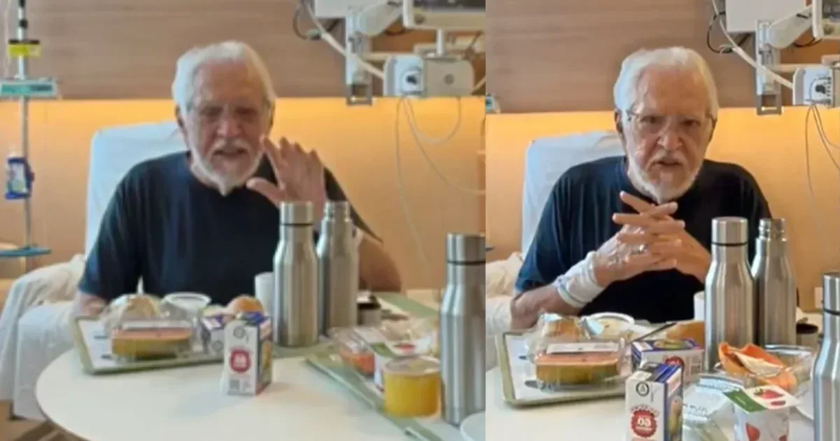 Força, Mestre! Internado, Carlos Alberto de Nóbrega envia mensagem surpreendente aos fãs