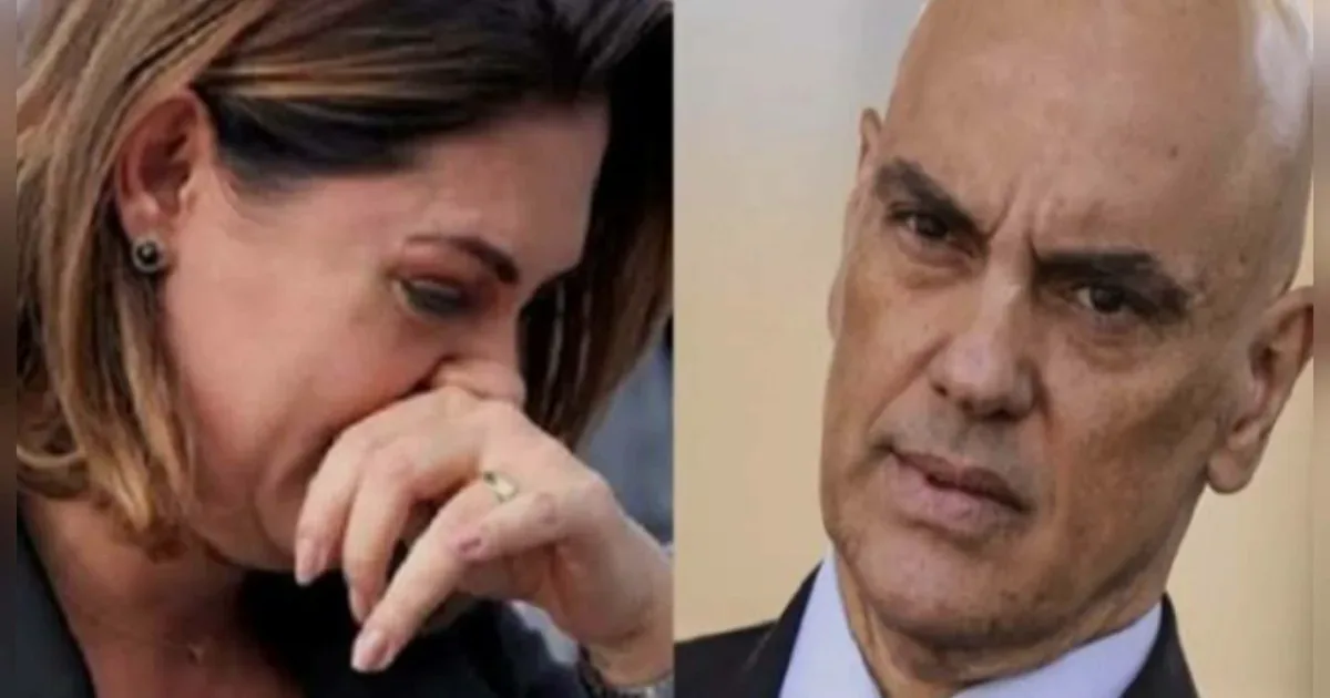 Moraes toma decisão que já causa incômodo em Michelle Bolsonaro
