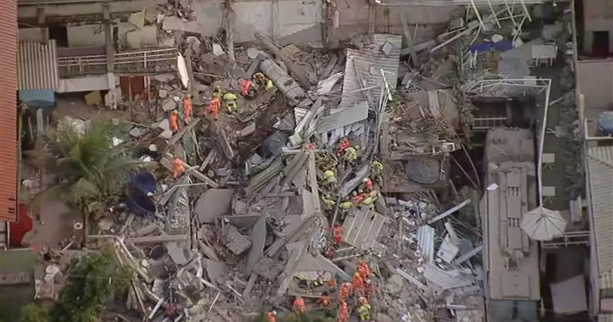 Oito mortos e várias pessoas soterradas após desabamento de asilo em BH