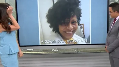 Sabina Simonato chora ao vivo no Bom Dia SP após notícia de morte de produtora