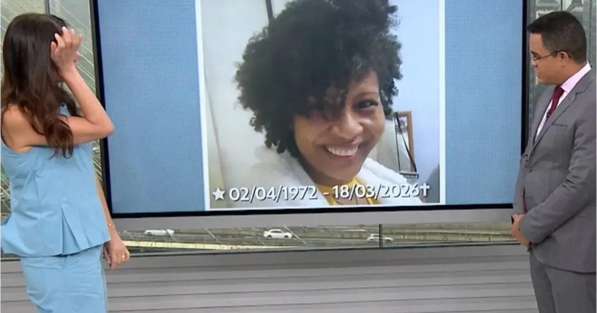 Sabina Simonato chora ao vivo no Bom Dia SP após notícia de morte de produtora