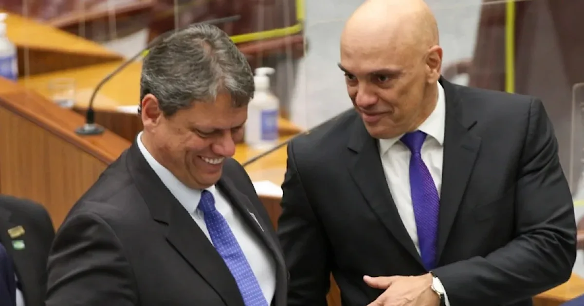 Tarcísio se reúne com Moraes, Gilmar e Fachin em meio a ofensiva por domiciliar de Bolsonaro