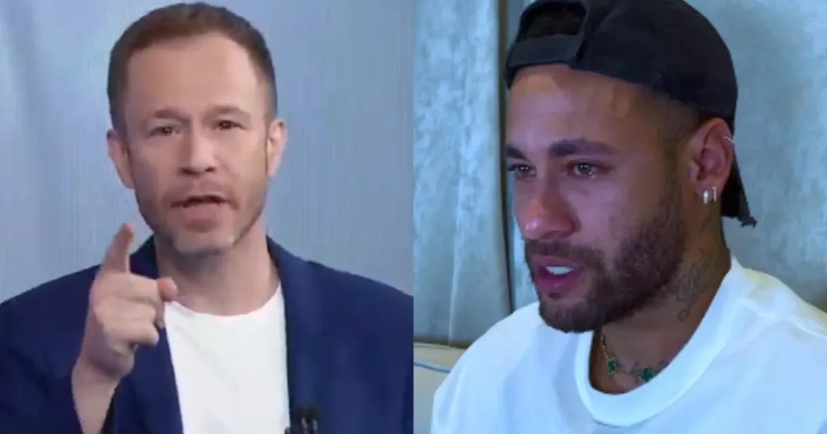 Tiago Leifert defende Neymar em nova polêmica do jogador